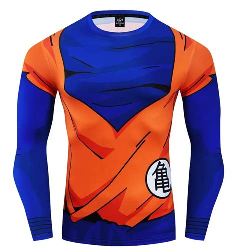 anime compression shirt|dragon ball compression set.